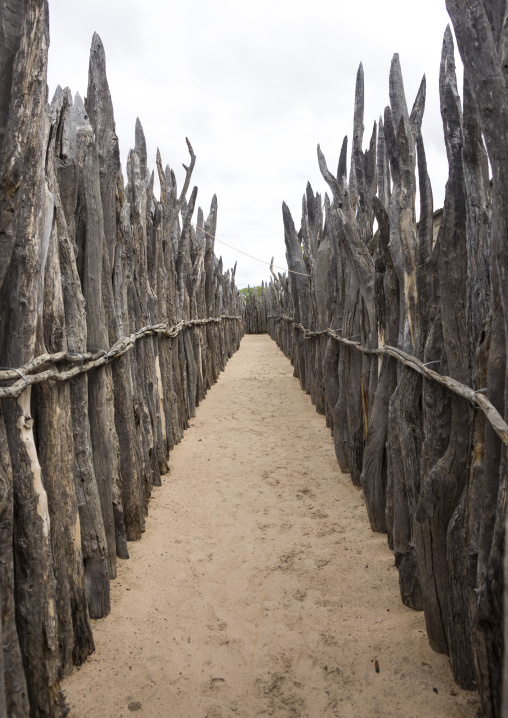 Inside The Palace Of The  Queen Of The Okwanyama, Omhedi, Namibia