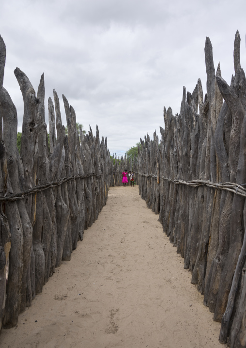 Inside The Palace Of The  Queen Of The Okwanyama, Omhedi, Namibia