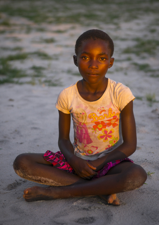 Young Ovambo Girl, Ongula, Namibia