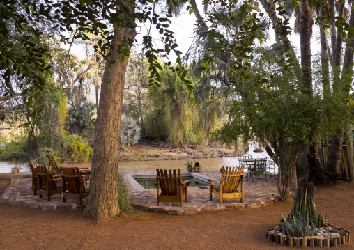 Epupa Falls Hotel Pool, Namibia
