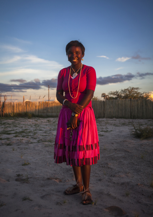 Ovambo Woman, Ondangwa, Namibia