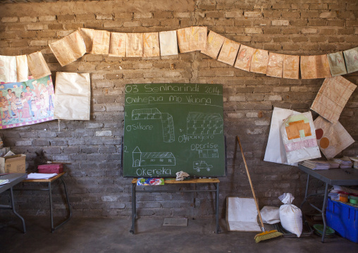 Classroom In A Rural School, Ruacana, Namibia