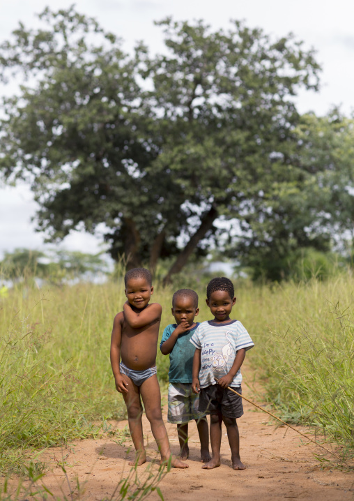 Bushman Children, Tsumkwe, Namibia