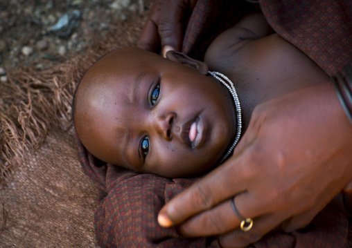 Himba Baby, Epupa, Namibia