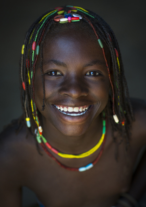 Mucawana Tribe Girl, Ruacana, Namibia