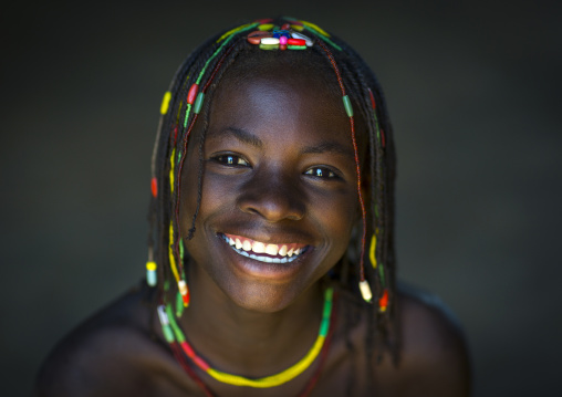Mucawana Tribe Girl, Ruacana, Namibia