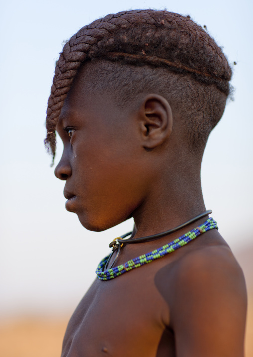 Himba Girl, Okapale Area, Namibia