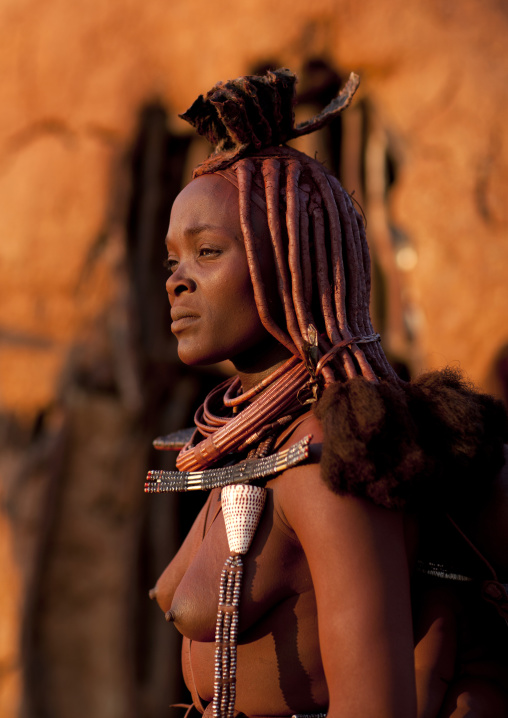 Himba Woman, Okapale Area, Namibia