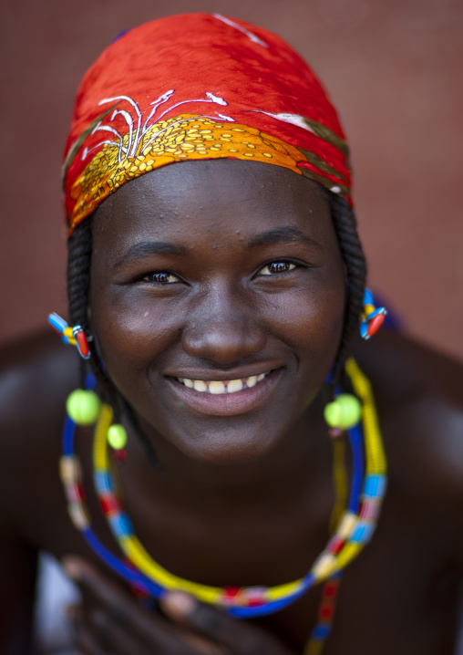 Misses Salina A Beggar Woman And Refugee Of The Angolan Civil War, Opuwo, Namibia