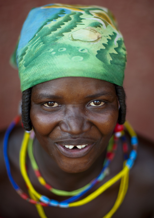 Beggar Woman, Refugee Of The Angolan Civil War, Opuwo, Namibia