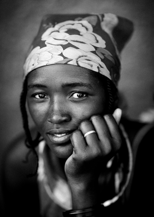 Misses Ceruma, A Beggar Woman And Refugee Of The Angolan Civil War, Opuwo, Namibia