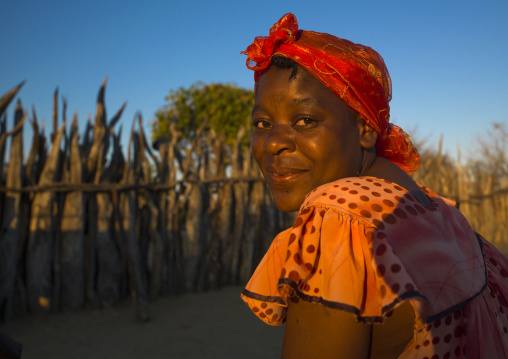 Ovambo Woman, Ongula, Namibia