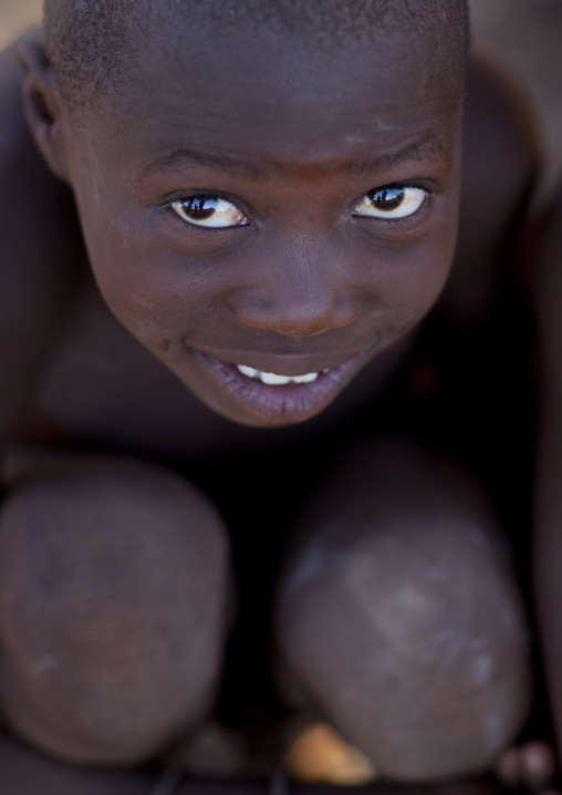 Himba Boy, Karihona Village, Ruacana Area, Namibia