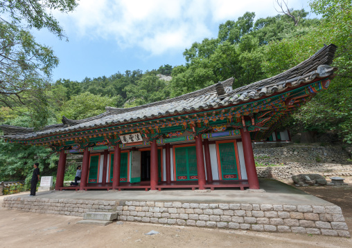 Buddhist temple, Pyongan Province, Pyongyang, North Korea