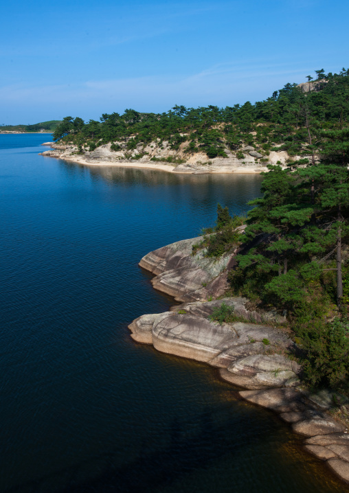 Lagoon in samil lake, Kangwon-do, Kumgang, North Korea