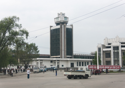 Railway station, Kangwon Province, Wonsan, North Korea