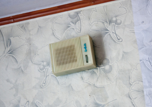 Intercom radio in a North Korean house, South Hamgyong Province, Hamhung, North Korea