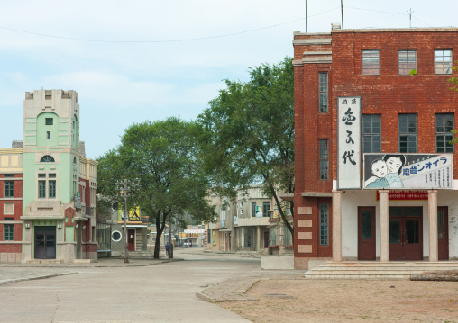 Set for historic movies in the Pyongyang film studio, Pyongan Province, Pyongyang, North Korea