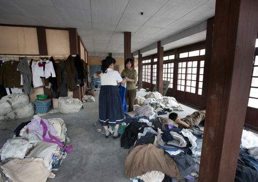 Dressing room at Pyongyang film studio, Pyongan Province, Pyongyang, North Korea