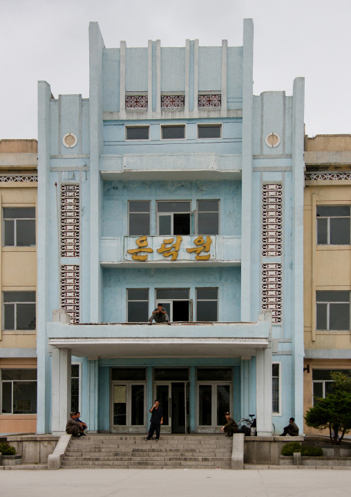 Public baths in a village, North Hwanghae Province, Kaesong, North Korea