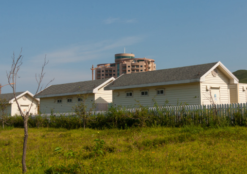 Houses seized by the North Korean governement in the former meeting point between families from North and south, Kangwon-do, Kumgang, North Korea