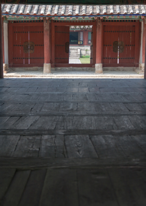 The Koryo museum formerly songgyungwan confucian academy, North Hwanghae Province, Kaesong, North Korea