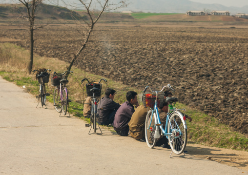 Daily life in the countryside, Kangwon Province, Wonsan, North Korea