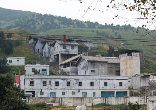 Old North Korean factory, South Hamgyong Province, Hamhung, North Korea