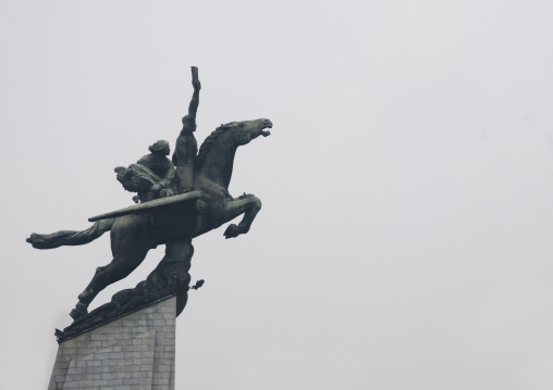 Chollima statue in Mansu hill, Pyongan Province, Pyongyang, North Korea