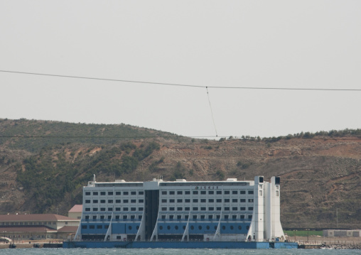 Floating hotel of Haegeumgang, Kangwon-do, Mount Kumgang, North Korea