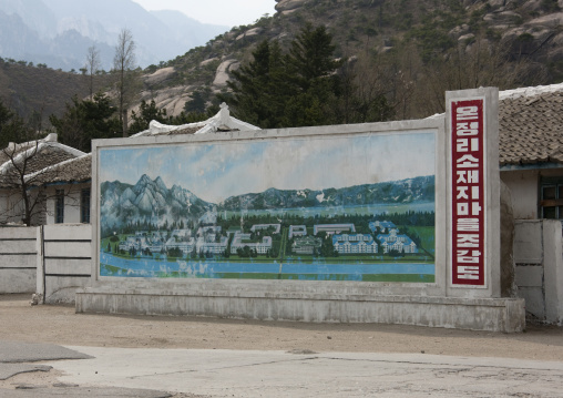 Map of future kumgang resort area, Kangwon-do, Mount Kumgang, North Korea
