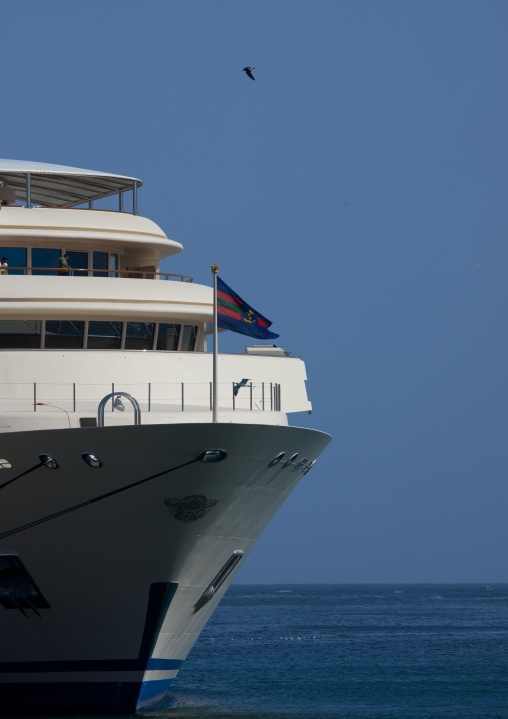 Luxury Al Said Yacht Of Sultan Qabbos, Muscat, Oman