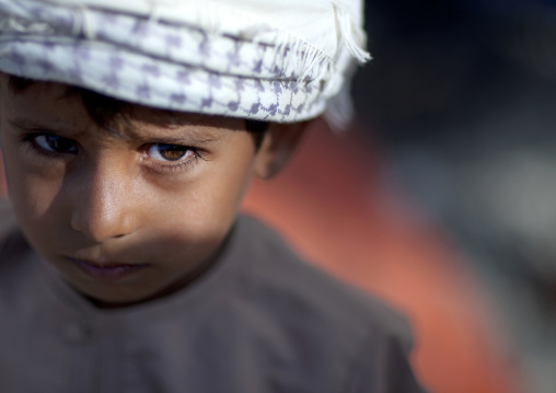 Portrait Of Omani Kid, Sinaw, Oman
