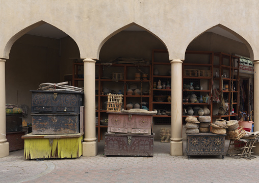 Trunks Deplaced In Nizwa Souq, Oman