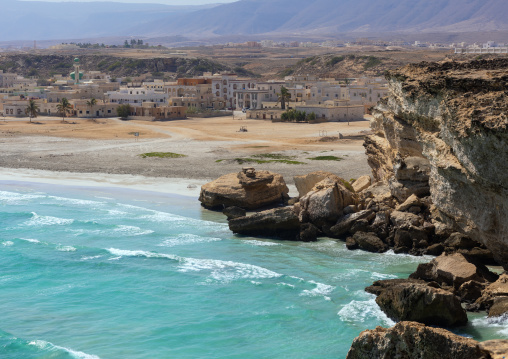 Seaside and cliffs, Dhofar Governorate, Taqah, Oman