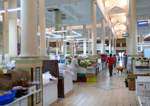 Indoor vegetables market, Ad Dakhiliyah Region, Nizwa, Oman