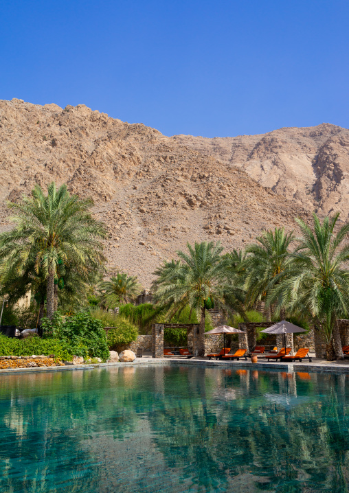 Six senses zinghy bay pool, Musandam Governorate, Zinghy Bay, Oman
