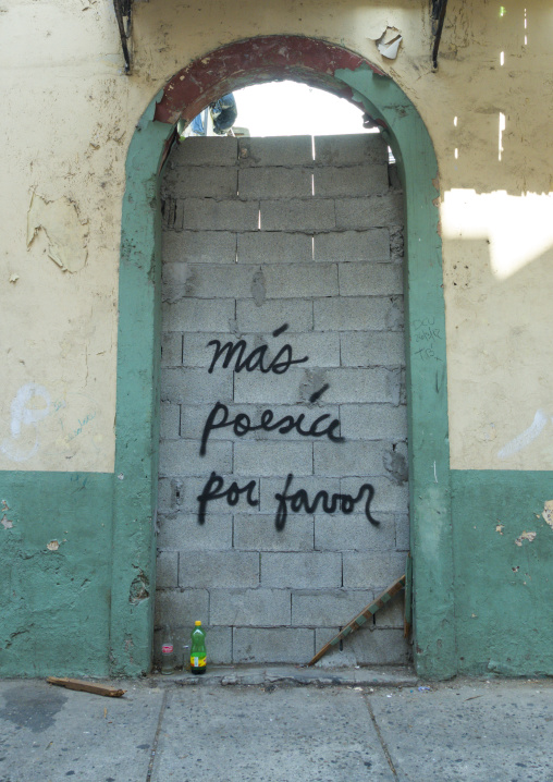 Panama, Province Of Panama, Panama City, Graffiti In Casco Viejo