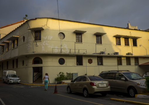 Panama, Province Of Panama, Panama City, Police Station In Casco Viejo