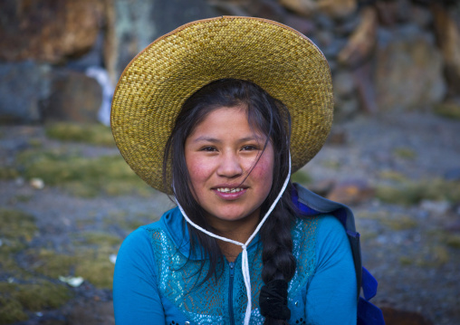 Young Peruvian Woman, Qoyllur Riti Festival, Ocongate Cuzco, Peru