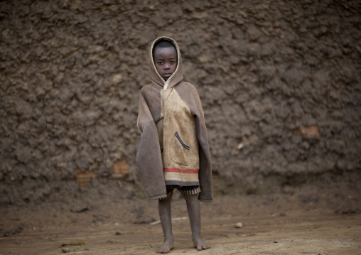 Batwa tribe boy, Western Province, Cyamudongo, Rwanda