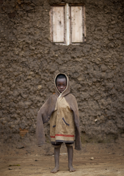 Batwa tribe boy, Western Province, Cyamudongo, Rwanda