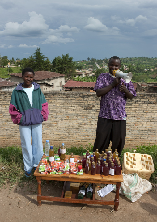 Traditional medicine for sale in a market, Kigali Province, Kigali, Rwanda