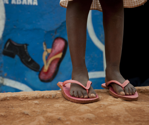 Rwandan child slippers, Kigali Province, Kigali, Rwanda