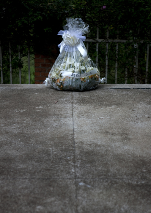 Graves in gisozi genocide memorial site, Kigali Province, Kigali, Rwanda