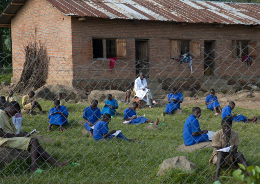 School in volcanoes national park area, Northwest Province, Rehengeri, Rwanda