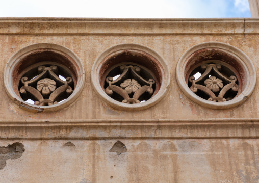 Abdullah al-Suleiman palace architectural detail, Mecca province, Taïf, Saudi Arabia