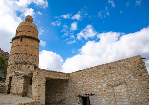 The ottoman Qantara mosque also known as al-Madhoun mosque, Mecca province, Taïf, Saudi Arabia