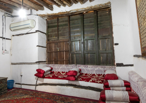 Abdullah Matbouli house majlis in al-Balad quarter, Mecca province, Jeddah, Saudi Arabia