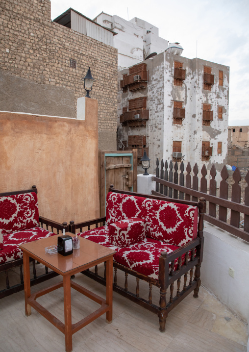 Coffee shop in al-Balad quarter, Mecca province, Jeddah, Saudi Arabia